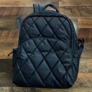Vera Bradley Navy Essential Quilted Backpack